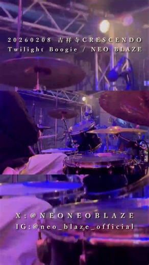 [INDIE ROCK BAND]🔥 爆音注意🔥耳に残る邦楽ロックバンドのドラムはコチラ #neoblaze #indierock #indiesong #indiemusic #邦ロック