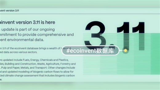 Ecoinvent 3.11 数据库文件unit processes和system processes 数据库文件