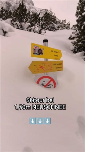 👆🏻Skitour zwischen Powder und Lawinen | Risiken KENNEN und ERKENNEN #shorts