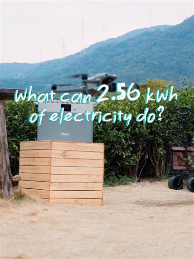 Stay Fully Powered on Outdoor Adventures with Deye Micro Hybrid ESS