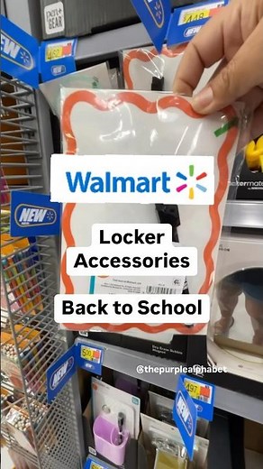 The locker accessories you need to see #walmart #backtoschool #schoolsupplies