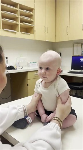 Baby Hears for The First Time
