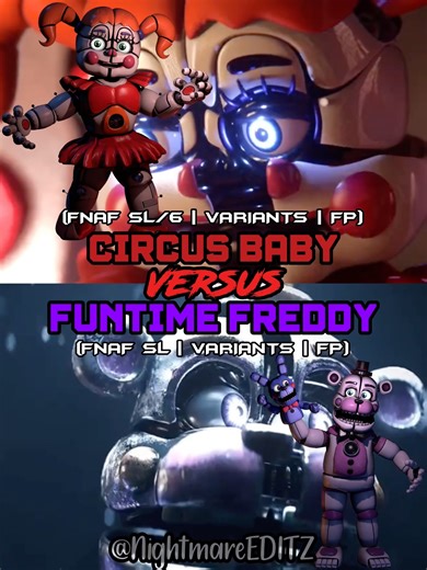 Baby VS Funtime Freddy