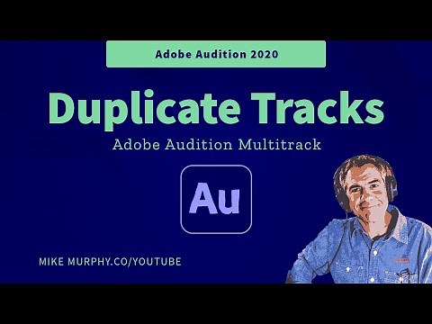 Adobe Audition CC: How To Copy or Duplicate Audio Clips (Multitrack)