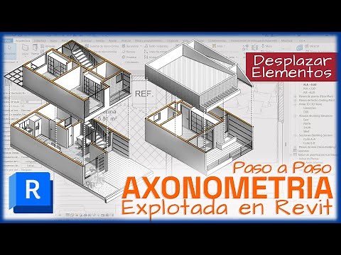 📐 Cómo Hacer una Isometría Explotada en Revit | Tutorial 3D Arquitectura