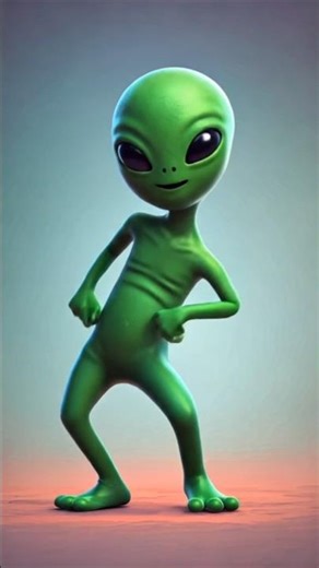 funny alien frog dance #DreamScreenAI