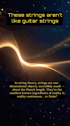 What strings actually are in string theory