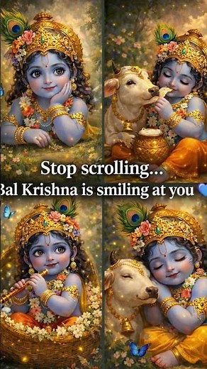 “This Krishna Image Will Calm Your Soul 🙏✨”