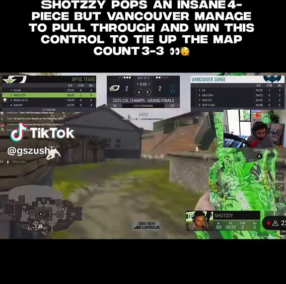 Shottzy's Incredible 4-Piece Performance at CDL Champs