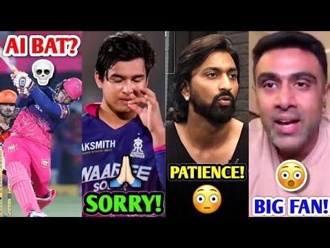 Vaibhav Using AI BAT? 💀 He says SORRY 🙏 Krunal on Sooryavanshi Patience 😳 IPL 2026 Cup News
