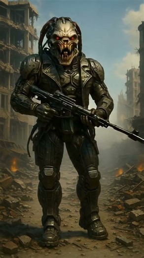 Predator Hunt 👽🔥 | 4K Predator Short Film #shorts