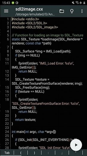 Best C/C++ IDE on Android #coding #sdl2