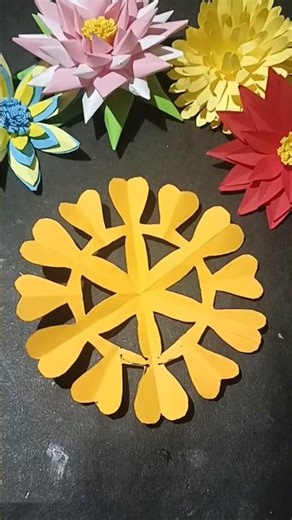 HOW TO MAKE PAPER CRAFT EASY #diy #homemadepapercraft #craft #papercraft #shorts