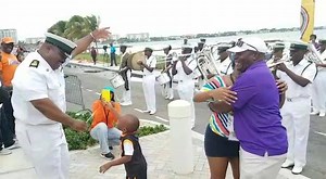 1.5K views · 42 reactions | RBDF Band celebrates with Sir Durward as his centennial celebrations continues. Sir Durward Knowles Regatta at Montague Beach | Royal Bahamas Defence Force | Facebook