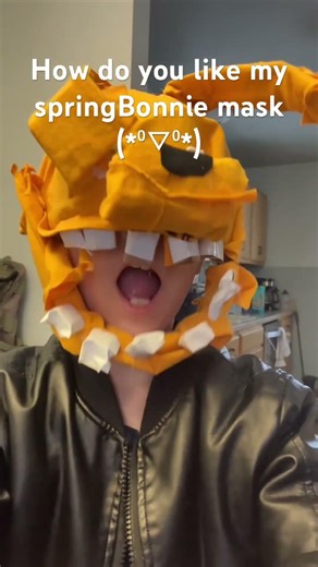 SpringBonnie mask #fnaf #cosplay