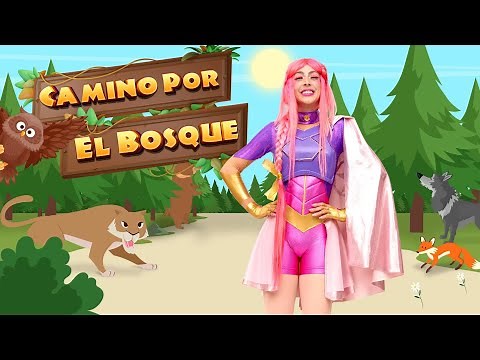 Luli Pampín - CAMINO POR EL BOSQUE 🦊🐻🦉🐆🐺 - Official Video