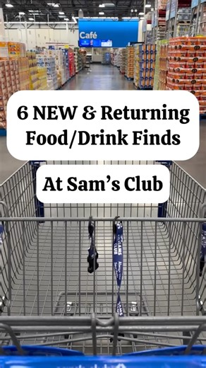 Sam’s Club Food Review on Instagram: "🍴 6 NEW & Returning Food & Drink Finds @samsclub! 🛒✨ 😋 Which one are you most excited about? 👀 Which should I review (or revisit) first? Drop your picks in the comments so we can dish! 🍽️💬 #SamsClub #MembersMark #FoodReview #SamsClubFoodReview #SamsClubFoodReviews #SamsClubFood #Dessert #NewFood #FoodReview #SamsClubFinds #ExplorePage #NewFoodFinds #FYP #WeekendVibes #ForYouPage #Clubbin #NewFinds #Breakfast #Dinner #Snacks #Lunch #MealPrep #FoodRecomm