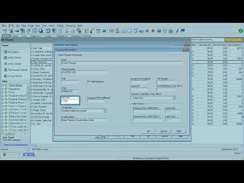 Lacerte e-File Options