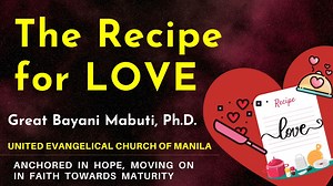 Sermon: The Recipe for LOVE Scripture: 1 John 4:7-21 Speaker: Great Bayani Mabuti, Ph.D. This weekend, Pastor Great Mabuti shares with us the true meaning of love and how we can mature in loving God and loving others. WATCH this week’s sermon to learn about: ✔ The source of love ✔ The experience and expression of God’s love ✔ The reward of loving God Song: How Deep the Father’s Love for Us https://youtu.be/0TKqLOvn1Fc Scripture Passage: https://www.biblegateway.com/passage/?search=1 John 4:7-21&