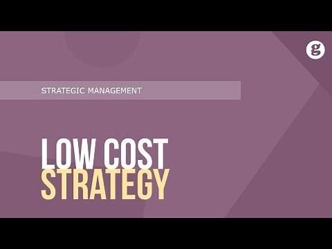 Low Cost Strategy