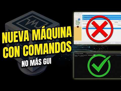 Crea máquinas virtuales con comandos desde powershell en Windowsa con VBoxManage #virtualbox