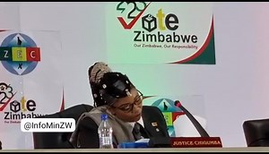 The full presidential election results as announced by the Zimbabwe Electoral Commission. Credit: Ministry of Information | Zambian Eye News | Facebook