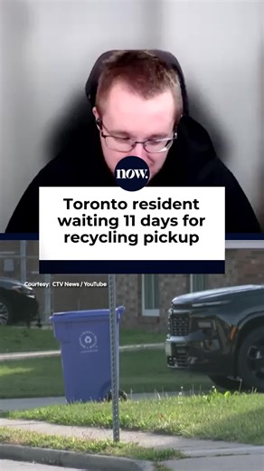 Toronto Resident Frustrated by 11-Day Recycling Delay