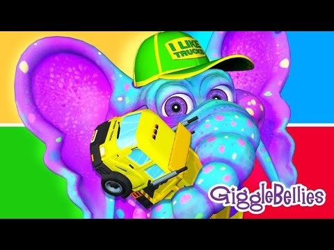 I Like Trucks | Trucks Song | Nursery Rhymes for Kids | GiggleBellies