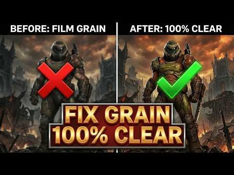 How to Fix Grainy Graphics in DOOM: The Dark Ages | Best Settings Guide