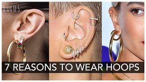 Hoop earrings have had a bad wrap and considered “trashy” by some but...