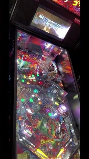 📍Godzilla Stern Pinball Machine | Mechagodzilla Multiball #pinball