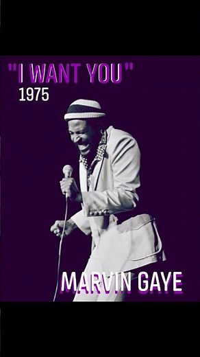 "I Want You" 1975~Marvin Gaye #70smusic #marvin #1975