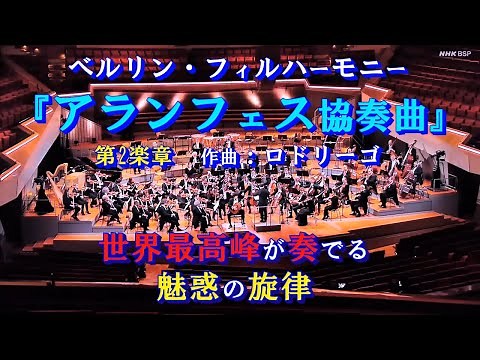 『アランフェス協奏曲』＊ベルリンフィルハーモニー＊世界最高の響き＊作曲：ロドリーゴ