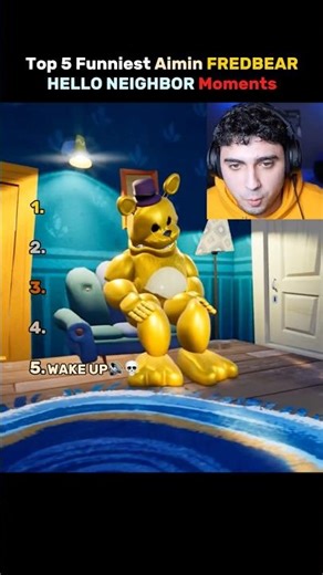 FREDBEAR IS UNSTOPPABLE! 🐻😱 | Top 5 Aimin Moments