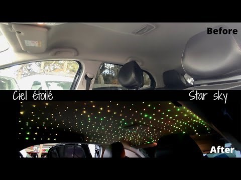 How to install a starry sky / creation - technical