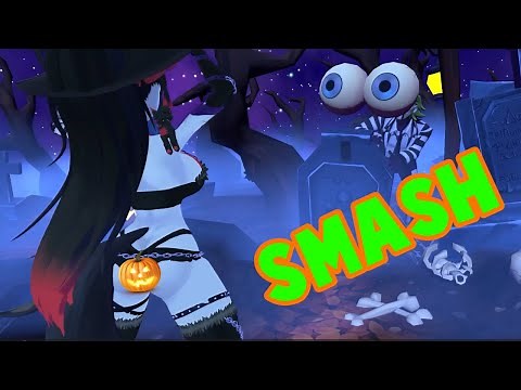 THE SEXIEST Halloween Smash and Bash | Vtuber TWERK-TOBER