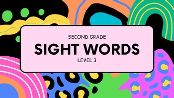 2nd Grade DIBELS Level 3 Slides