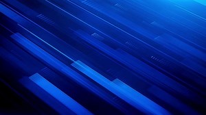 Blue Background. Blue Abstract background. Abstract gradient particle waves seamlessly flowing with soft light and bokeh.