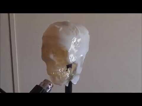How to make a milk jug skull