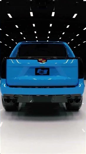 2026 Cadillac Escalade EXT V on forgiato 26s, This car is painted Electric Blue by Cadillac