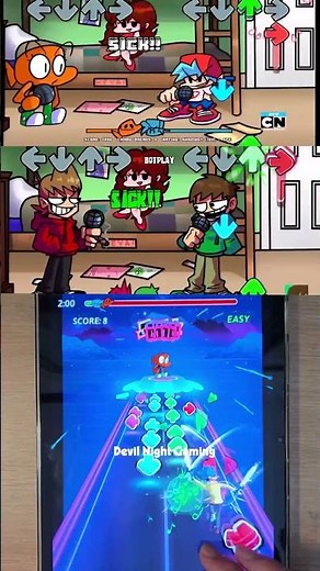Darwin Vs Tord, Edd Part 1 - FNF Mobile Gameplay - Friday Night Funkin'