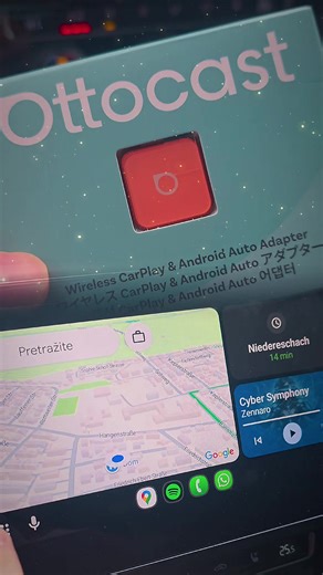 Upgrade Your Drive with OTTOCAST Mini Cube Orange