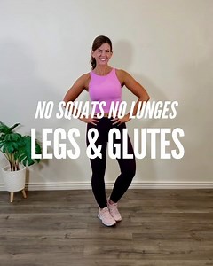 Angie | Fat Loss, Hormone & Nutrition Coach For Women 40+ | NO squats 🚫 NO lunges 🍑 LEGS + GLUTES Build lower body strength with these 𝙟𝙤𝙞𝙣𝙩-𝙛𝙧𝙞𝙚𝙣𝙙𝙡𝙮 exercises 🙌 ▶️ Pick a few of your favorites to... | Instagram