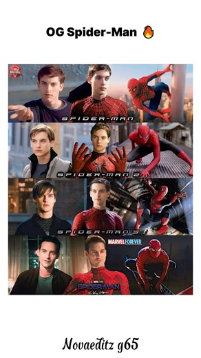 Tobey Maguire Spider-Man Evolution 😱 From Spider-Man 1 to No Way Home