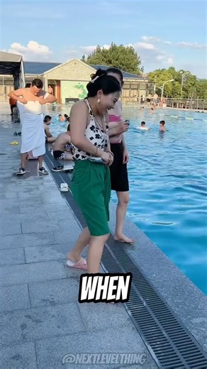 Guard Bans Towel-less Swimmers... Then She Pulls Out a Magic Packet #fblifestyle | Innovate & Create Clips