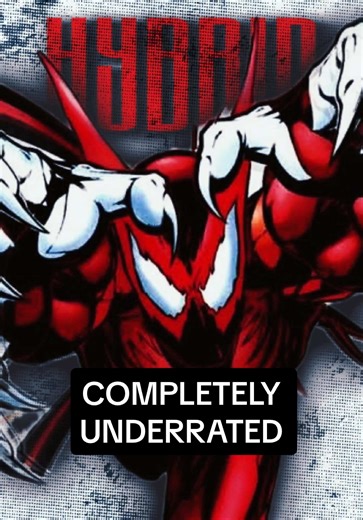 People Underestimate How Strong Hybrid ⬟⬟⬟ People underestimate Hybrid. He is the fusion of Agony, Phage, Lasher and Riot a single unstable symbiote with multiple minds. Bonded to Scott Washington, Hybrid became unique: instead of pushing chaos, he tried to stop it. Despite his potential, he was fragmented, barely used, and never reached his true power. Script by:@Jo Jo #hybrid #symbiote #marvelcomics #strongerthanyouthink #paulalmighty This is Hybrid stronger than you think