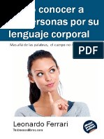 Conectar El Lenguaje Corporal En Las Relaciones David Cohen Pdf Descargar