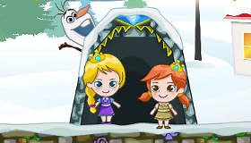 Anna and Elsa Candy Adventure