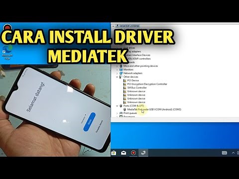 cara instal usb driver mediatek di windows 10