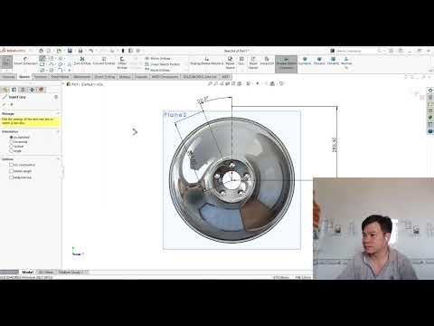 SolidWorks Car Wheel Design BMW Rim Modeling Tutorial Part 03